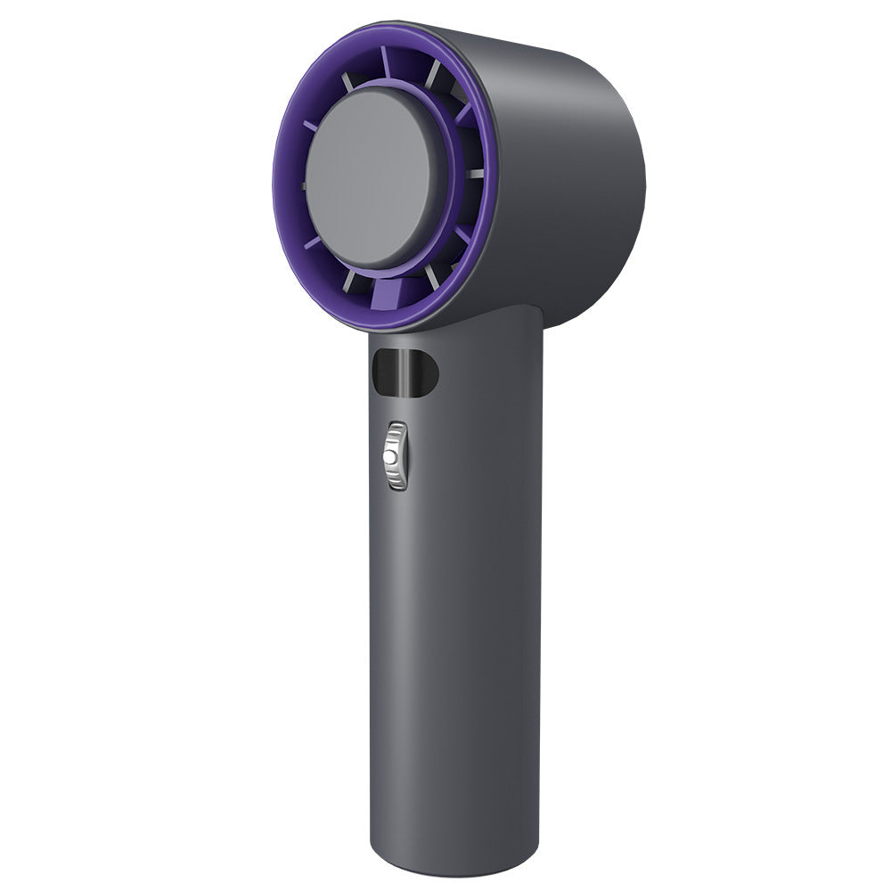 Portable Handheld Turbo Fan with Cooling Technology – 3000mAh Rechargeable Battery | Cold Compress + Adjustable Wind Speeds | Mini USB Personal Fan for Summer Relief