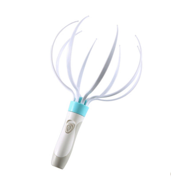 Electric Head Massager โ 8-Claw Scalp Vibration Massage Tool for Relaxation & Body Care