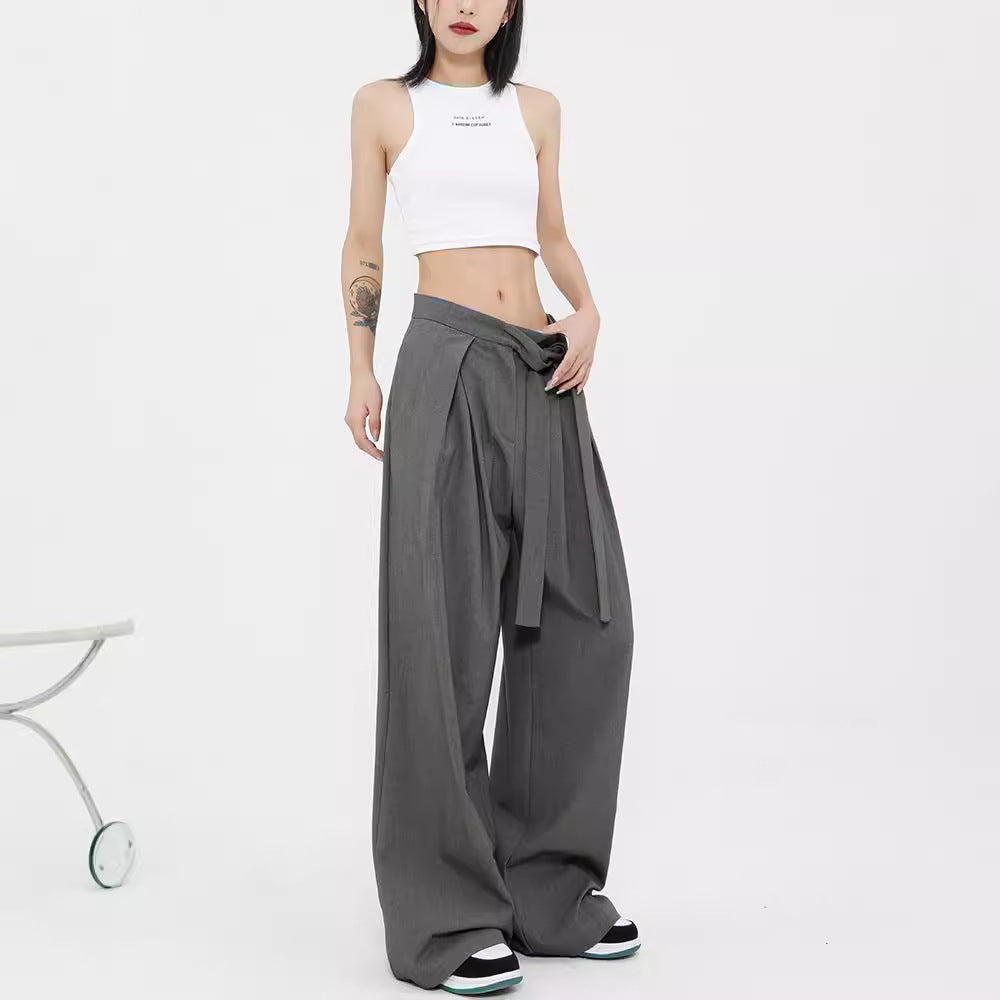 Fashion Women's Casual Pants Wide Leg Trousers