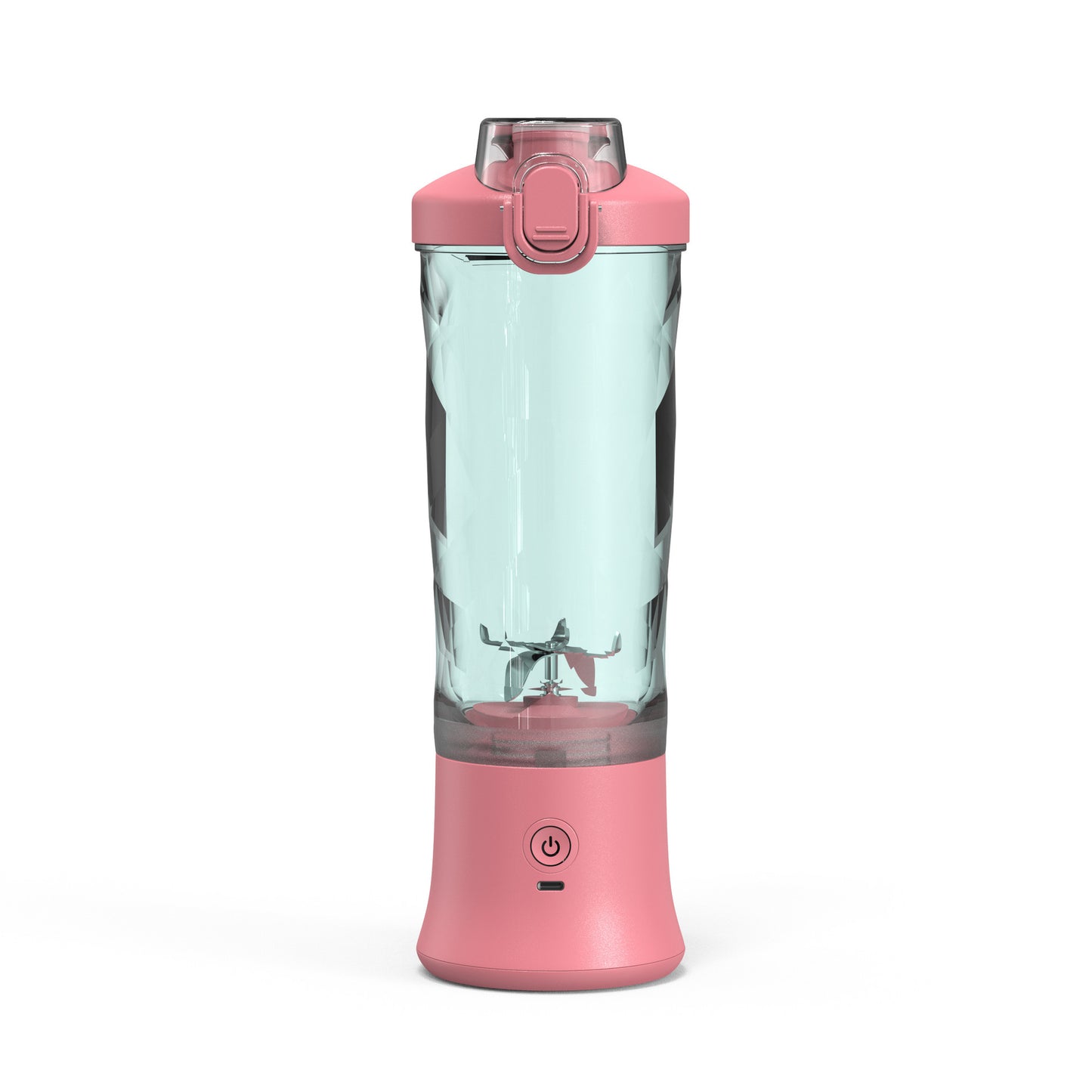 Portable Blender Juicer – Personal 600ml Mini Blender for Shakes & Smoothies with 6-Blade Stainless Steel, USB Type-C Rechargeable