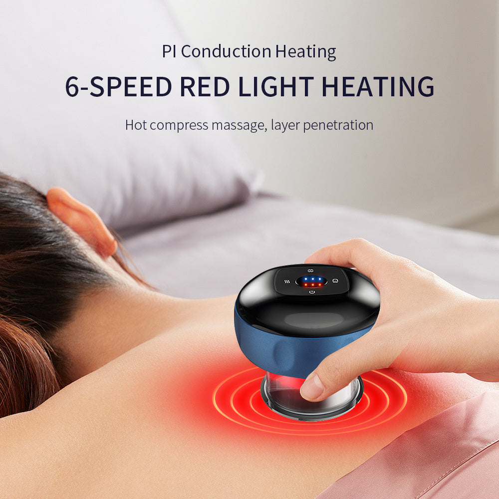 Electric Vacuum Cupping Massage Device – 3-in-1 Slimming Therapy Massager