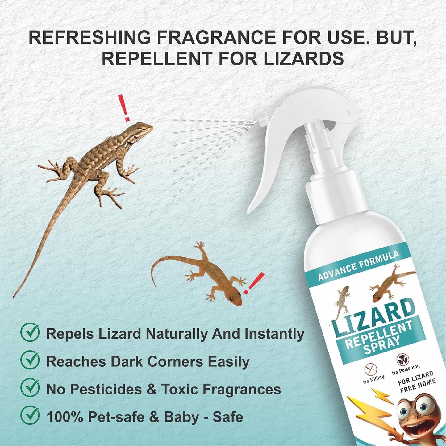 Lizard Repellent Spray for Home – Cedarwood Scented Pest Control (250 ML)
