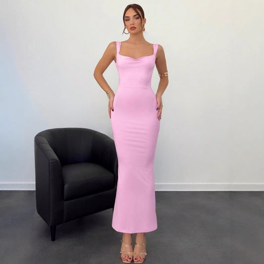 Women's Ethnic Bow Dress - Unique Minority-Inspired Design Elegant Midi Dress