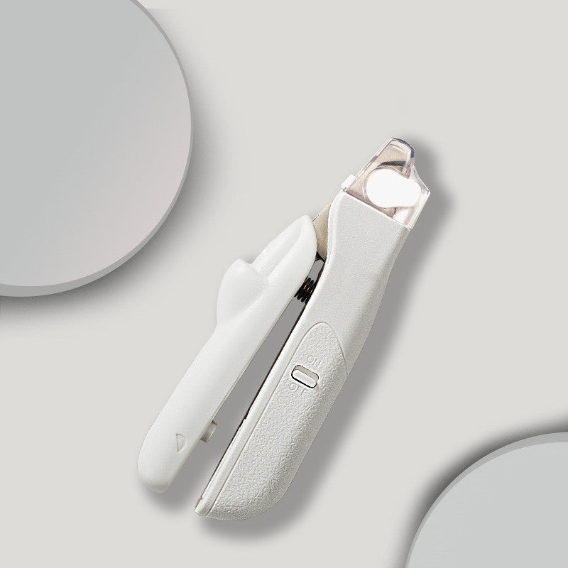 LED Pet Nail Clippers – Stainless Steel Cat & Dog Nail Scissors for Small Pets