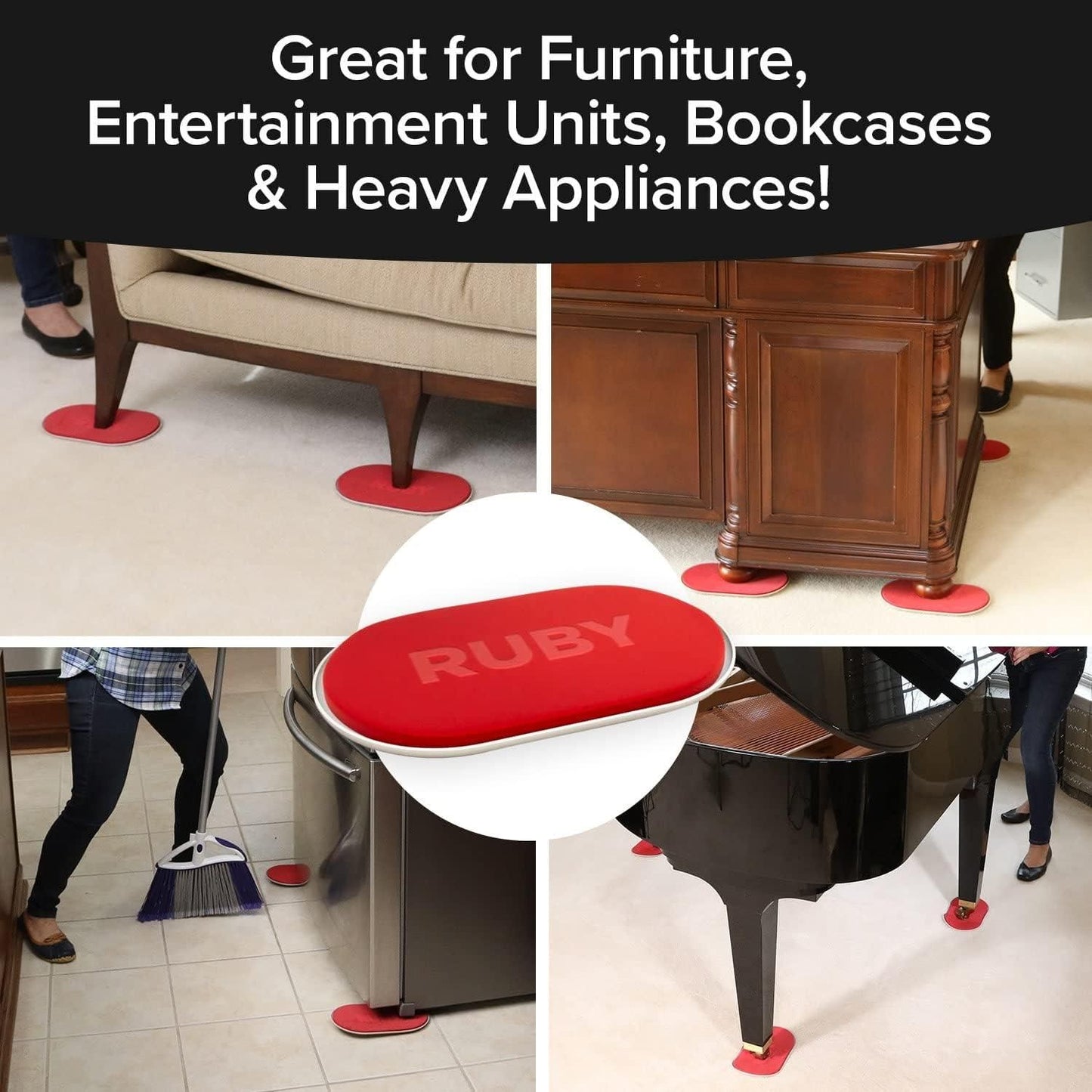 Furniture Slider for carpet (4 Pic)