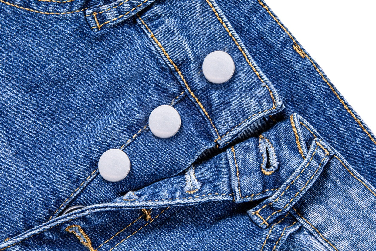 Women's Mid-High Rise Ripped Denim Shorts – Distressed Stretchy Jean Shorts for Summer
