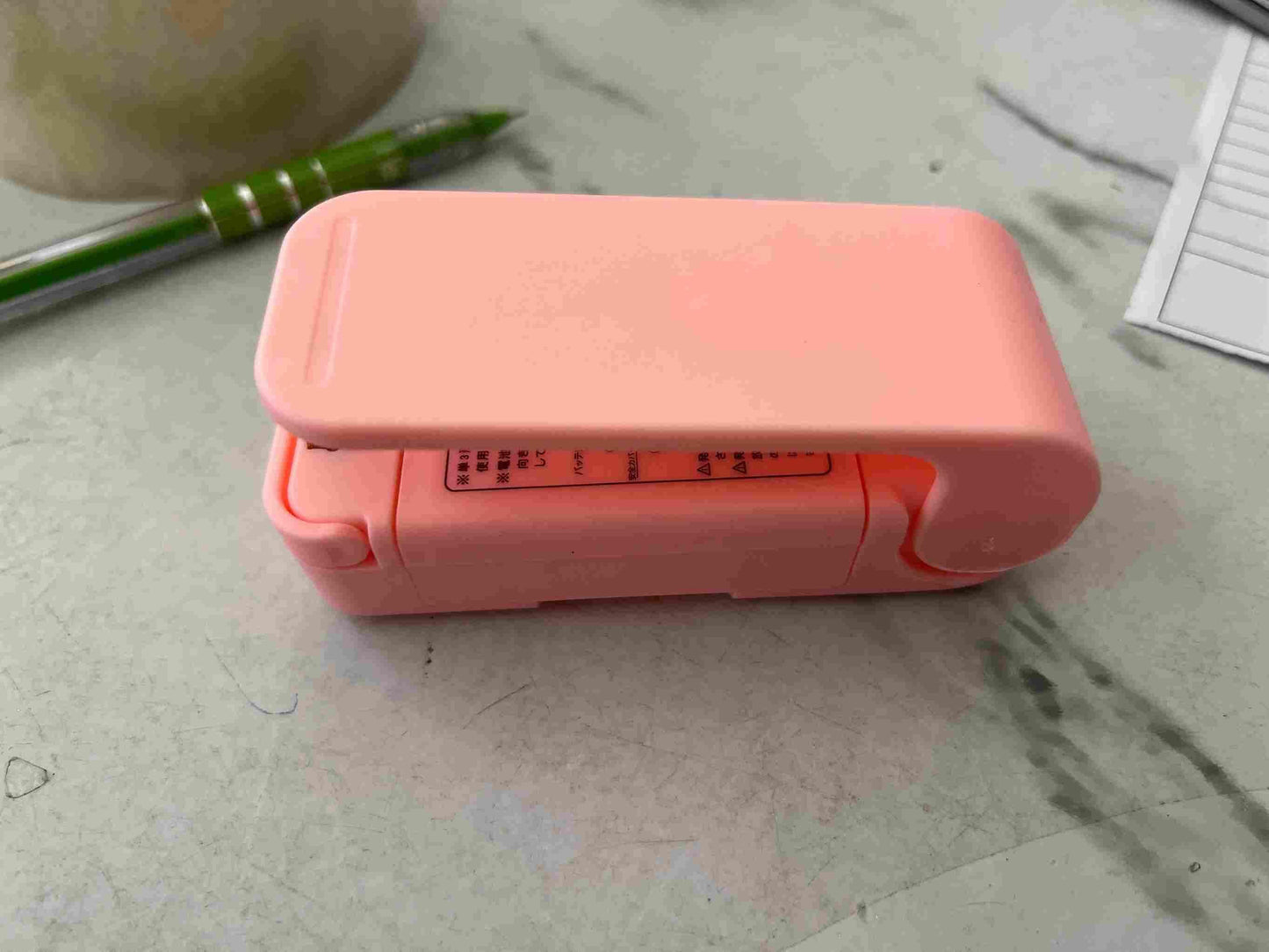 Portable Heat Sealer Mini Sealing Machine – Food Storage Vacuum Bag & Snack Plastic Bag Closer for Home Use