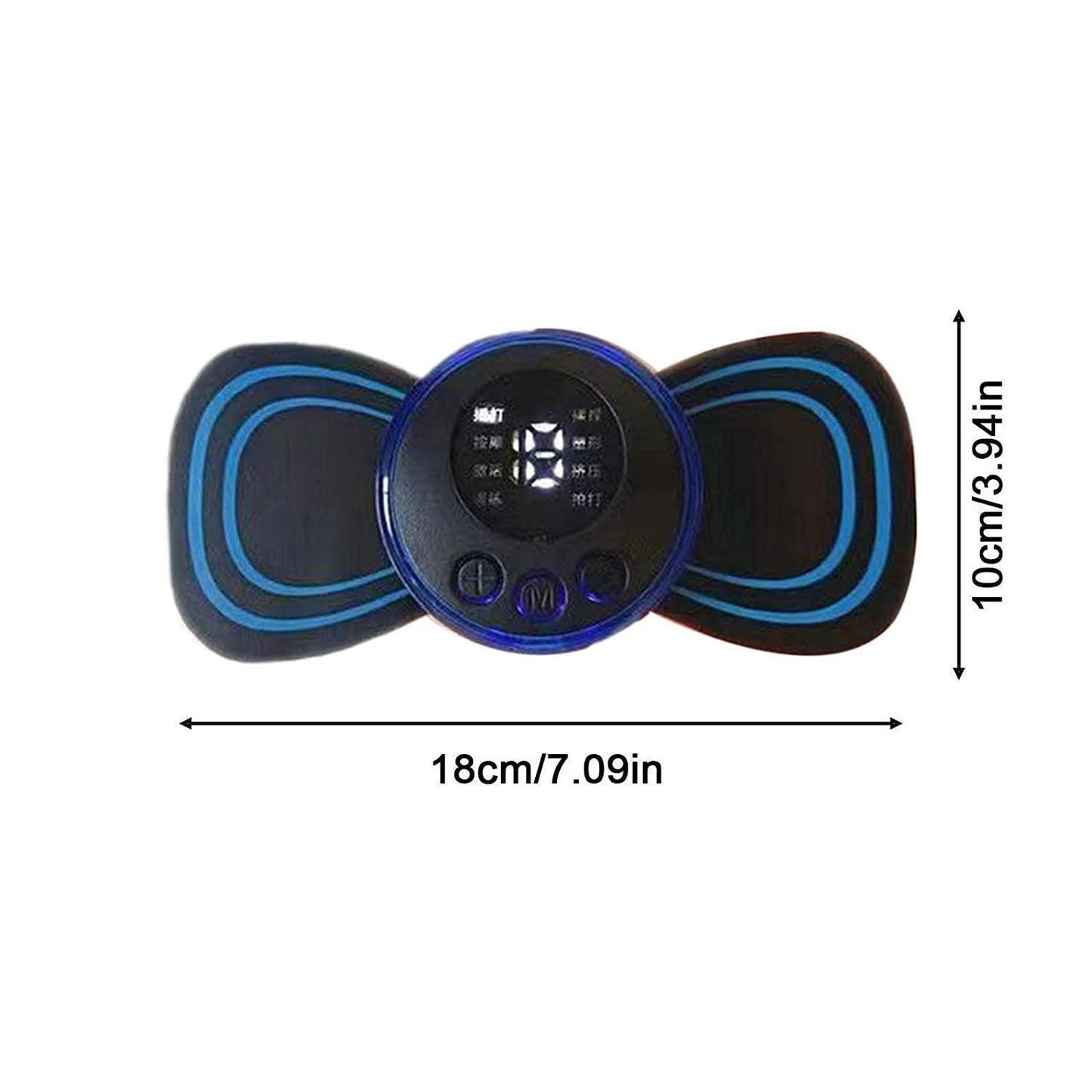 Mini Massager with 8 Modes & 19 Strength Levels – Rechargeable Electric Massager for Shoulder, Arms, Legs & Back Pain (Men & Women