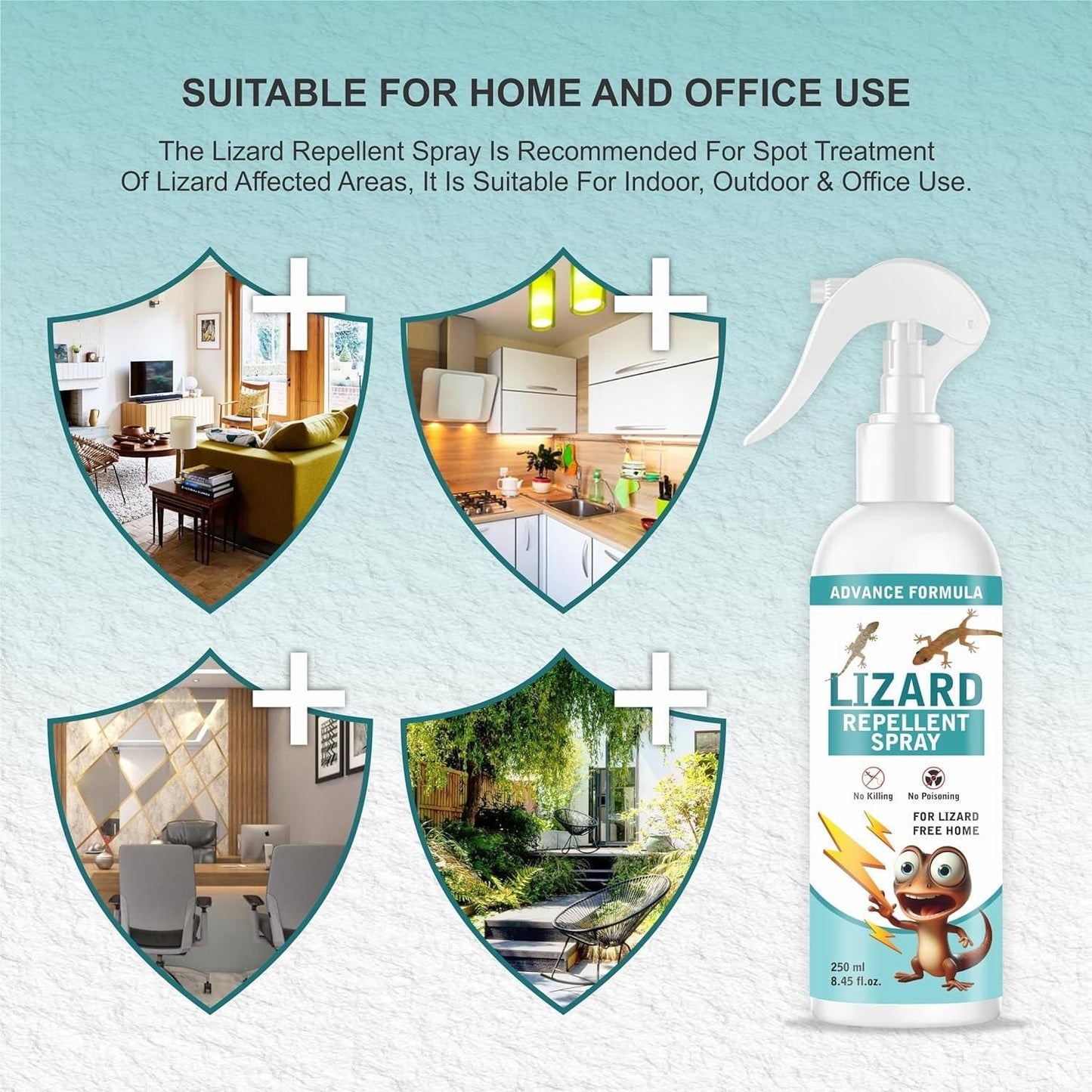 Lizard Repellent Spray for Home – Cedarwood Scented Pest Control (250 ML)