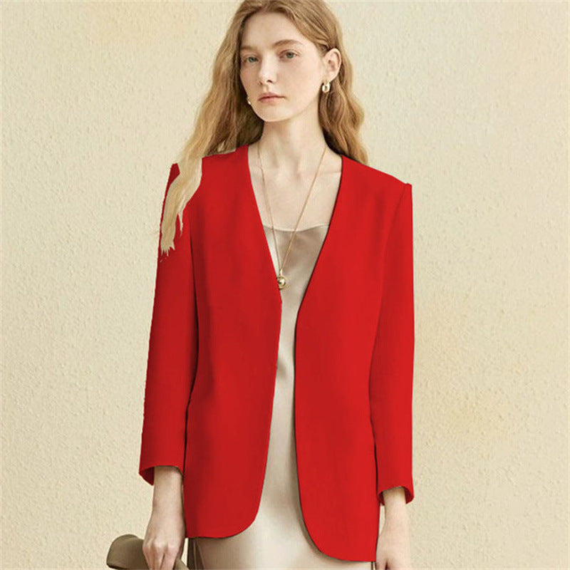 British Style Small Suit Fried Street Top For Women