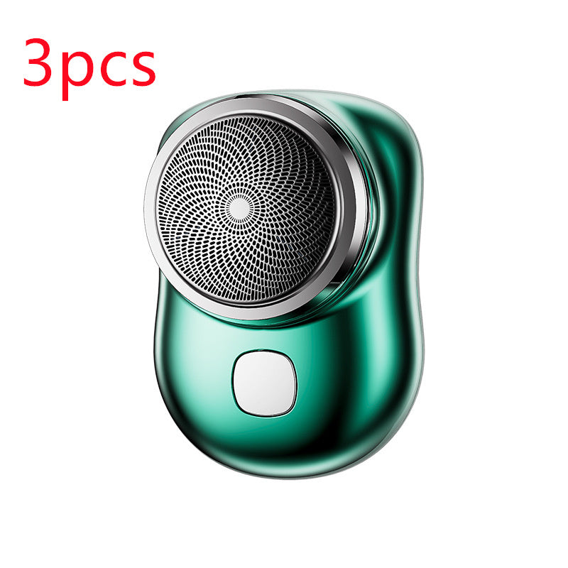 Portable Mini Electric Face Shaver – Cordless USB Rechargeable Razor for Men, Wet & Dry Use