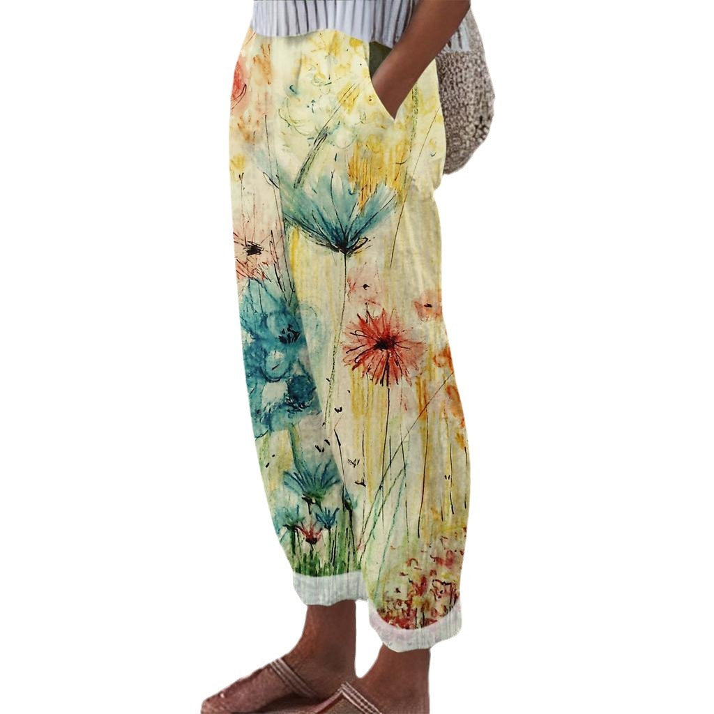 3D Digital Printing Women's Casual Pants