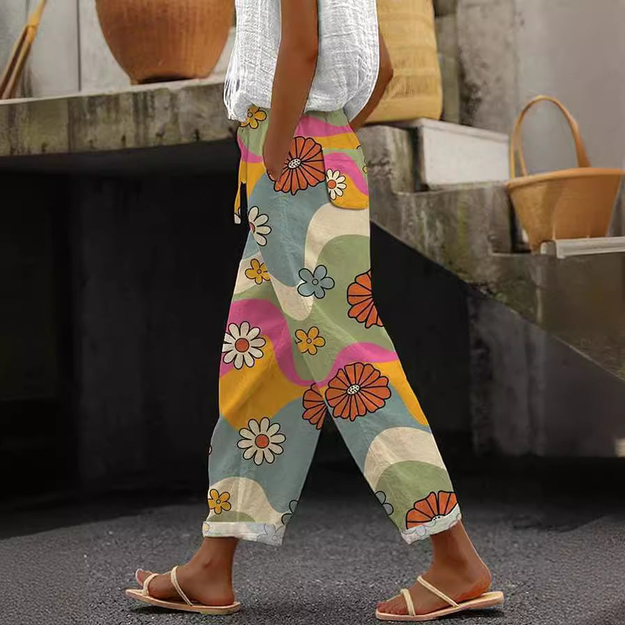 3D Digital Printing Women's Casual Pants