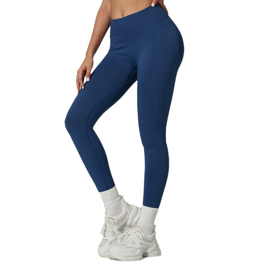 High-Waist Peach Lift Yoga Leggings – Butt-Lifting Workout Trousers for Women