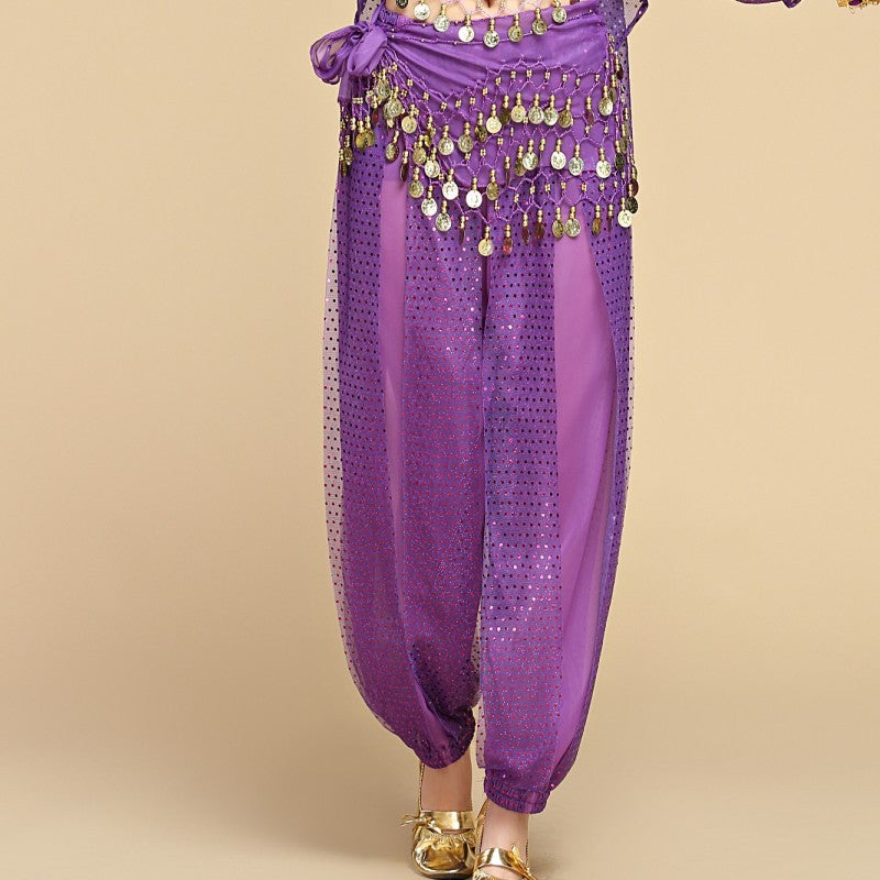 Indian Dance Sequined Bloomers For Women