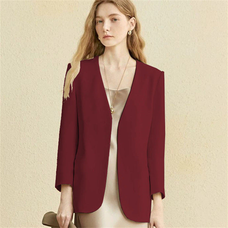 British Style Small Suit Fried Street Top For Women
