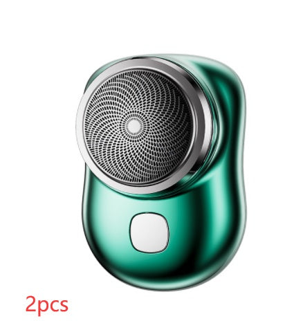 Portable Mini Electric Face Shaver – Cordless USB Rechargeable Razor for Men, Wet & Dry Use