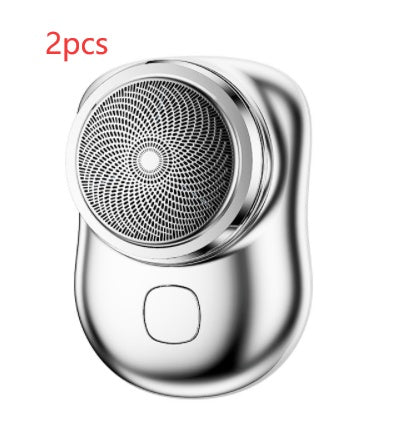 Portable Mini Electric Face Shaver – Cordless USB Rechargeable Razor for Men, Wet & Dry Use