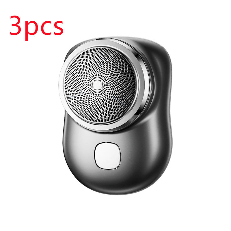 Portable Mini Electric Face Shaver – Cordless USB Rechargeable Razor for Men, Wet & Dry Use