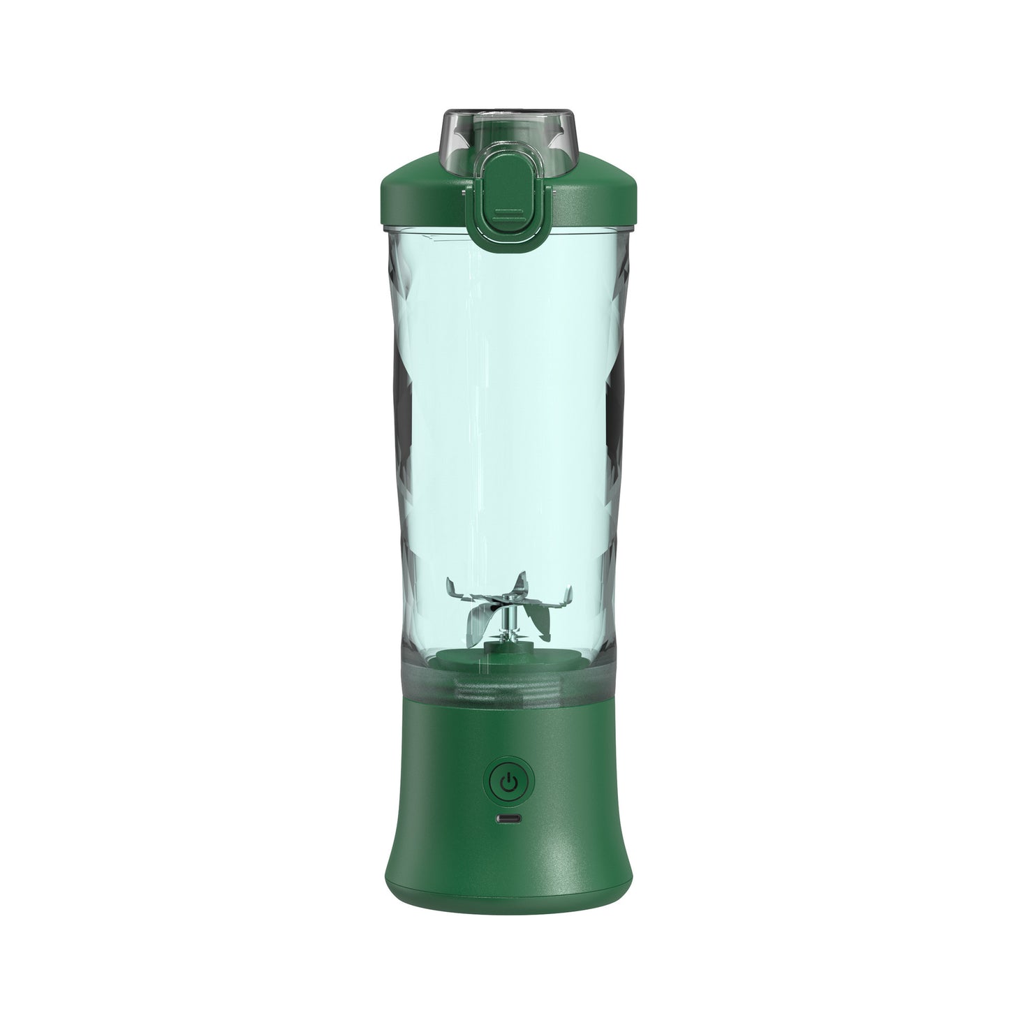 Portable Blender Juicer – Personal 600ml Mini Blender for Shakes & Smoothies with 6-Blade Stainless Steel, USB Type-C Rechargeable