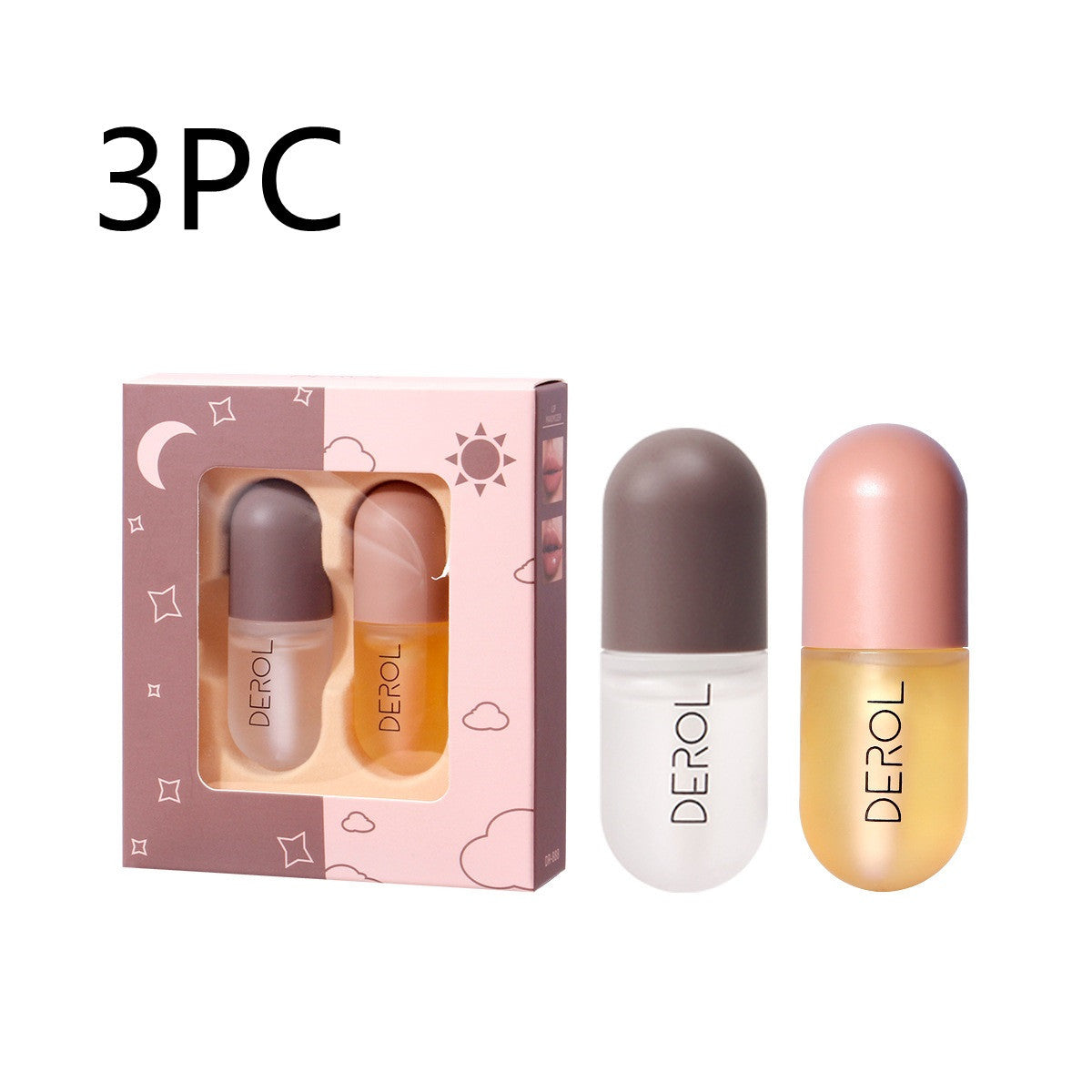Day & Night Instant Volume Lip Plumper Oil – Clear, Long-Lasting Nourishment & Fine Line Repair | Lip Care & Beauty Oil