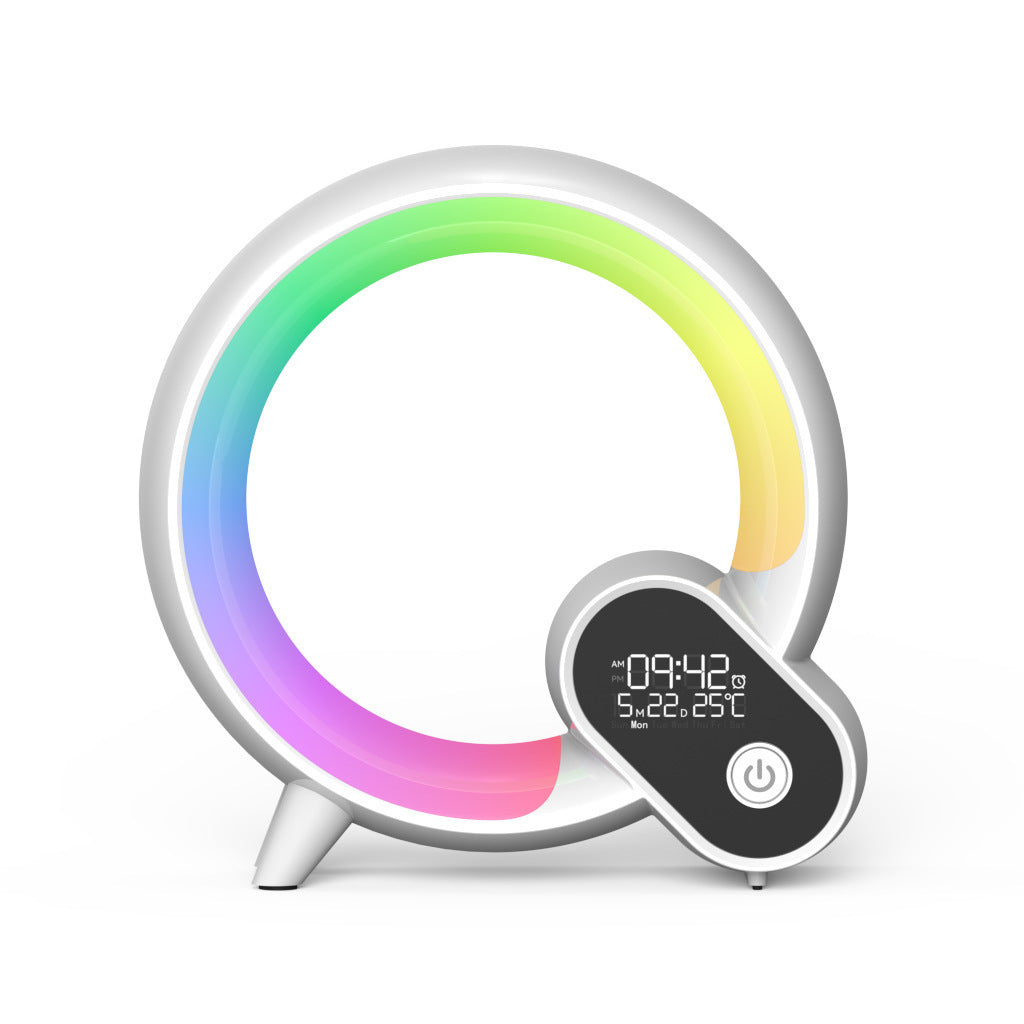 Creative Q Light – Sunrise Alarm Clock & Bluetooth Speaker with Smart Color Atmosphere Light