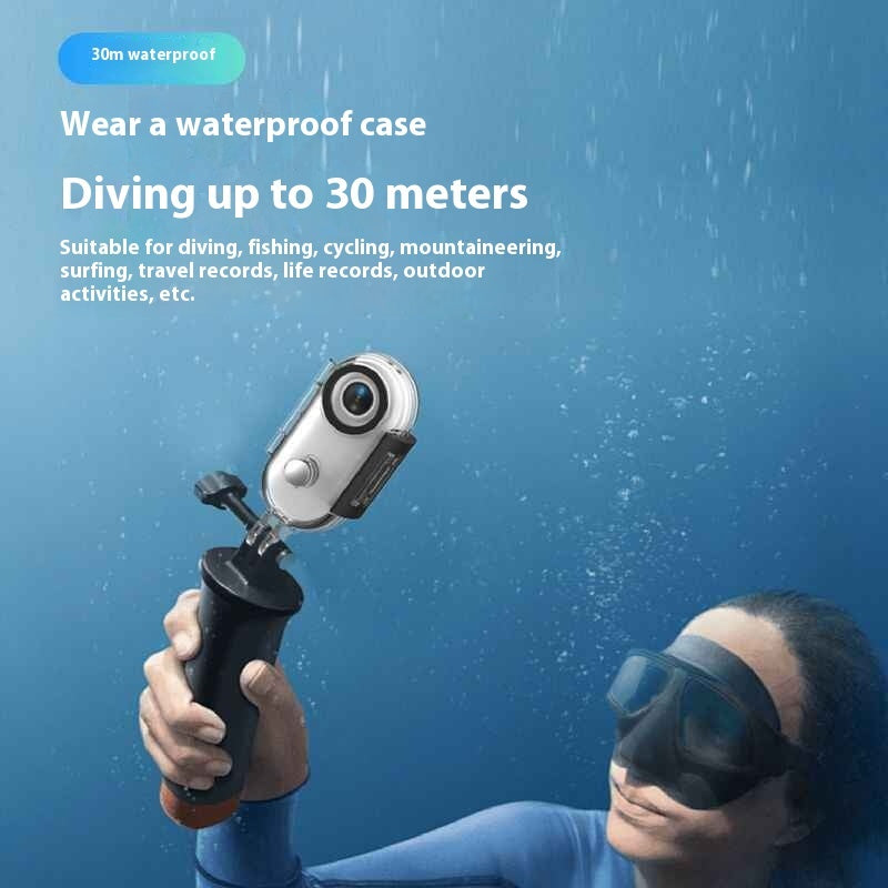Outdoor Sports 4K Mini Action Camera – Capture Every Moment, Hands-Free!