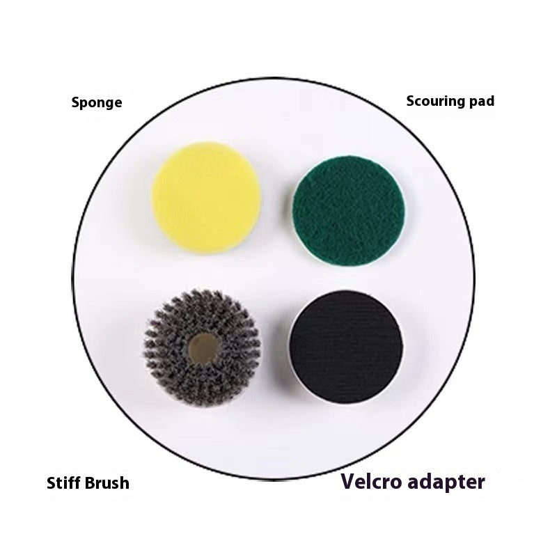 Wireless Smart Electric Cleaning Brush – Sink, Pot & Kitchen Surface Scrubber with LED Display