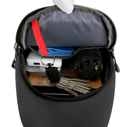 Multifunctional Men’s Canvas Crossbody Bag – Durable Shoulder Chest Messenger Bag