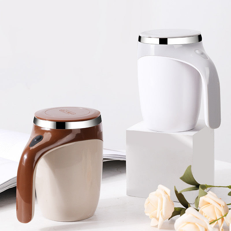 Rechargeable Automatic Stirring Coffee Cup – Effortless Mixing for Coffee, Milkshakes &amp; More!