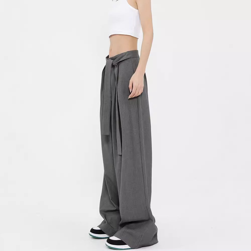 Fashion Women's Casual Pants Wide Leg Trousers