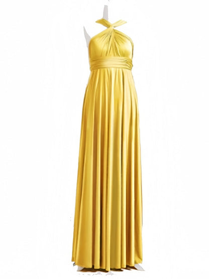 Women's Long Bandage Dress with Cross Exposed Back – Elegant Sleeveless Evening Gown