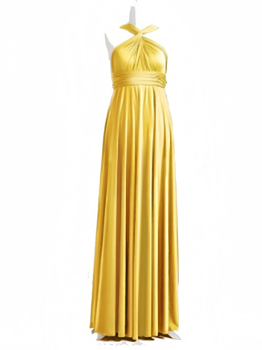 Women's Long Bandage Dress with Cross Exposed Back – Elegant Sleeveless Evening Gown