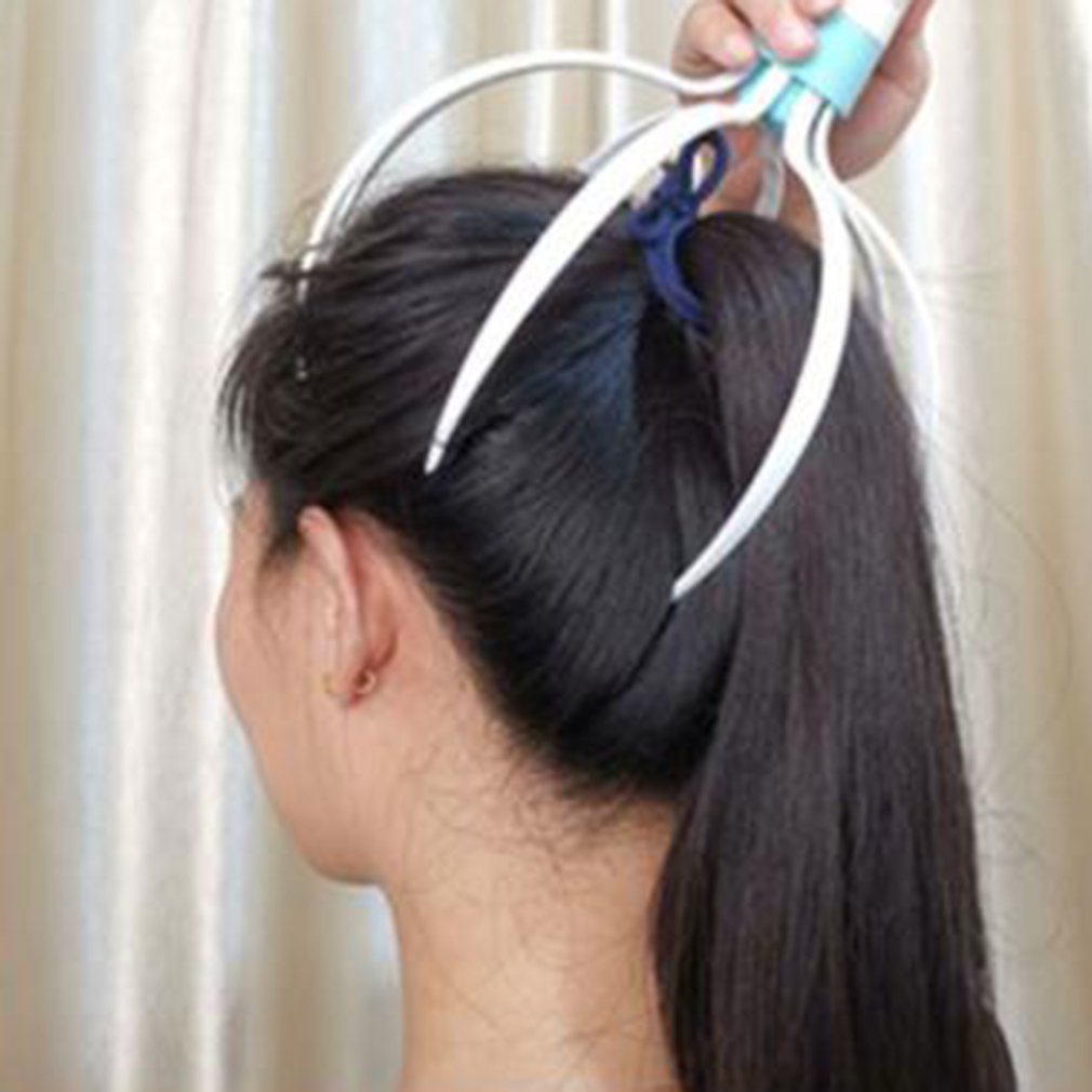 Electric Head Massager – 8-Claw Scalp Vibration Massage Tool for Relaxation & Body Care