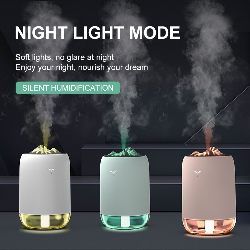 Refillable Mini USB Atomizer – Portable Air Humidifier for Home and Travel