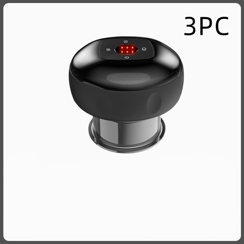 Electric Vacuum Cupping Massage Device – 3-in-1 Slimming Therapy Massager