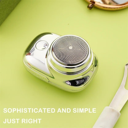 Portable Mini Electric Face Shaver – Cordless USB Rechargeable Razor for Men, Wet & Dry Use