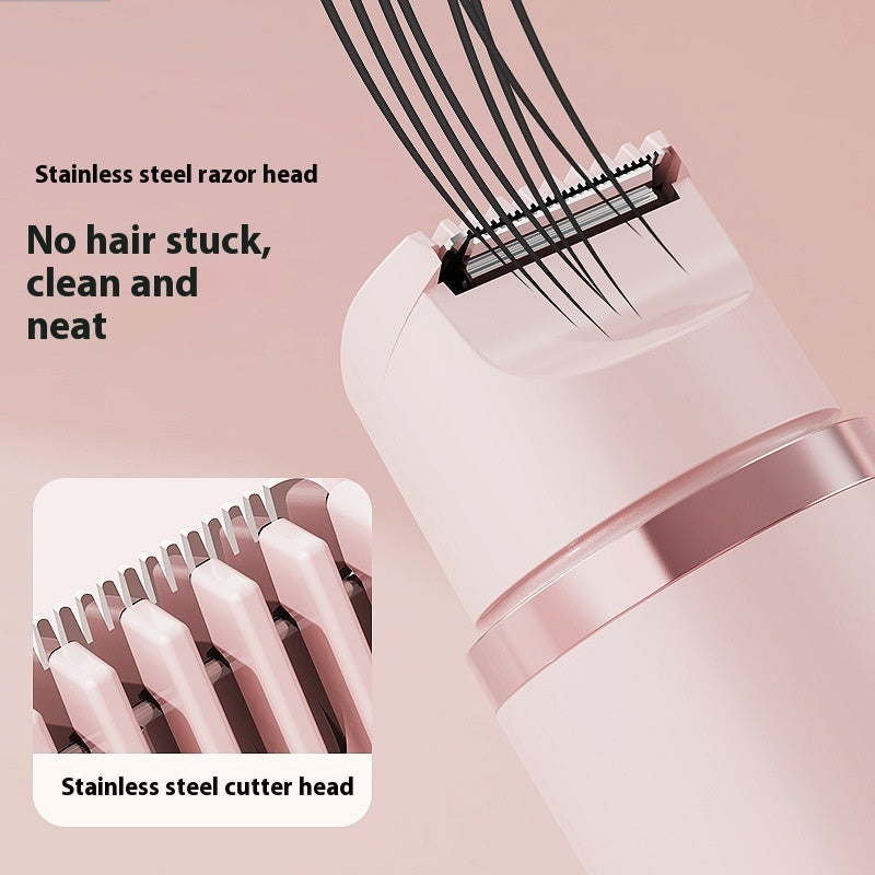 Dual-Head Electric Epilator – Painless Hair Removal Shaver for Women’s Face, Bikini, Legs & Underarms
