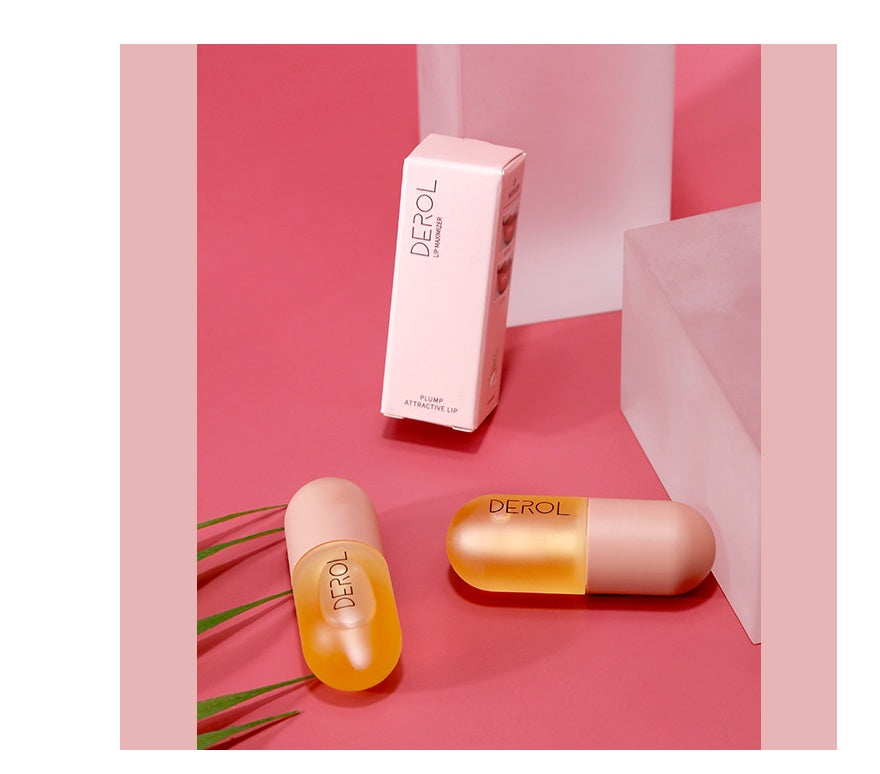 Day & Night Instant Volume Lip Plumper Oil – Clear, Long-Lasting Nourishment & Fine Line Repair | Lip Care & Beauty Oil