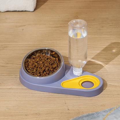 Automatic Pet Water Fountain Bowl – Spill-Proof Drinking Basin for Cats &amp; Dogs