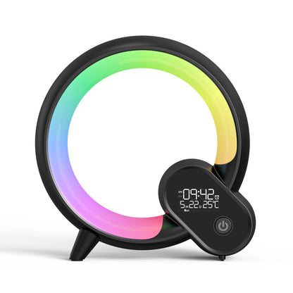 Creative Q Light – Sunrise Alarm Clock & Bluetooth Speaker with Smart Color Atmosphere Light