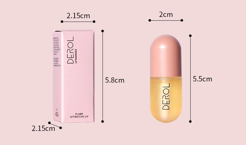 Day & Night Instant Volume Lip Plumper Oil – Clear, Long-Lasting Nourishment & Fine Line Repair | Lip Care & Beauty Oil