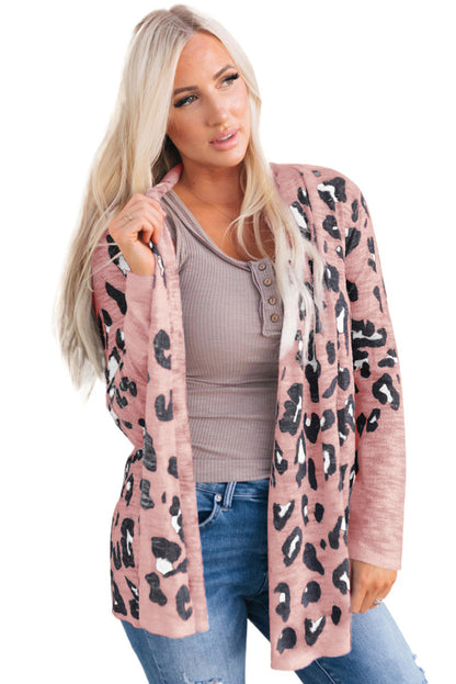 Women's Autumn Printed Loose Cardigan Sweater – European & American Style