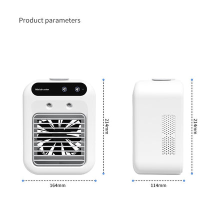 Portable Air Cooler Fan – Mini Air Conditioner for Room, Office, and Car
