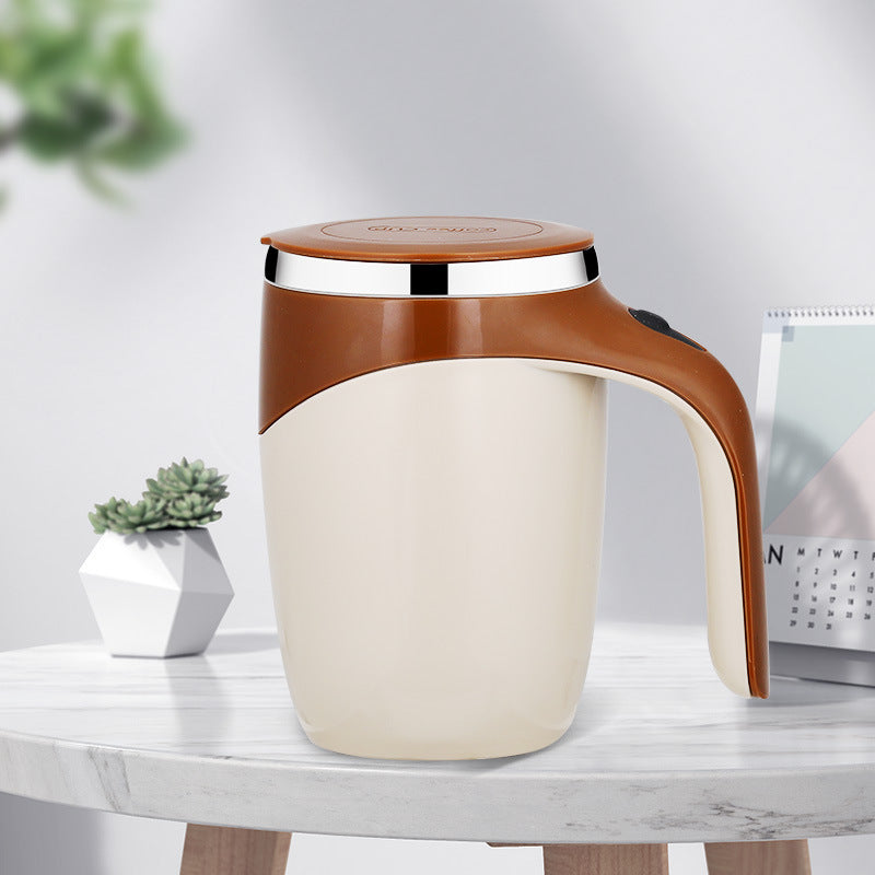 Rechargeable Automatic Stirring Coffee Cup – Effortless Mixing for Coffee, Milkshakes &amp; More!