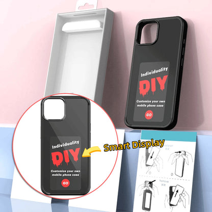 E-ink Screen Phone Case – Unlimited Screen Projection | Personalized Battery-Free Luxury Phone Cover