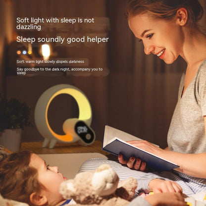 Creative Q Light – Sunrise Alarm Clock & Bluetooth Speaker with Smart Color Atmosphere Light