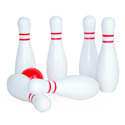 Mini Wooden Bowling Game Set for Kids – Fun Indoor Toy by Xinmiao (Ages 3+)