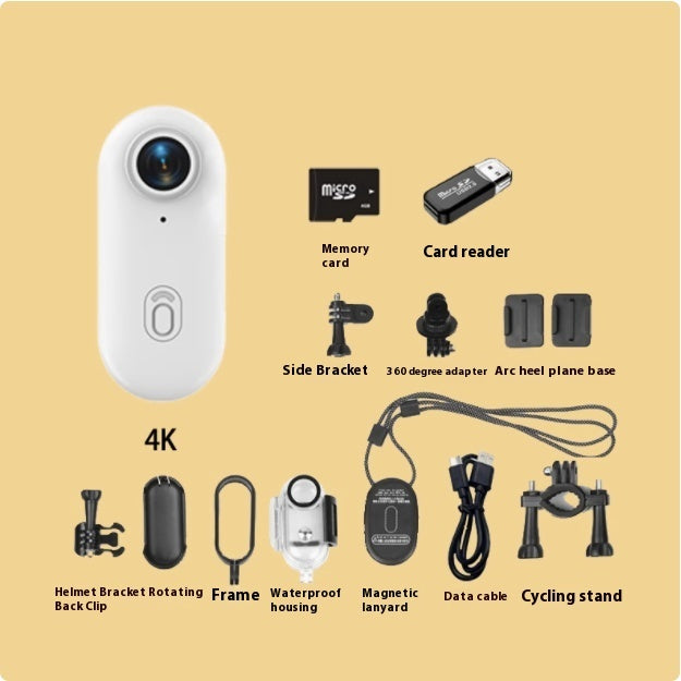 Outdoor Sports 4K Mini Action Camera – Capture Every Moment, Hands-Free!