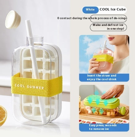 One-Click Molding Cooling Cup – Instant Chill, Stylish Sip!
